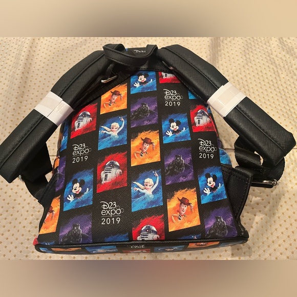 Rare Loungefly Disney Park D23 2019 Expo Backpack NWT - Picture 4 of 8